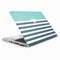 Polka Dots and Stripes Heart in Blue HP Elitebook Skin